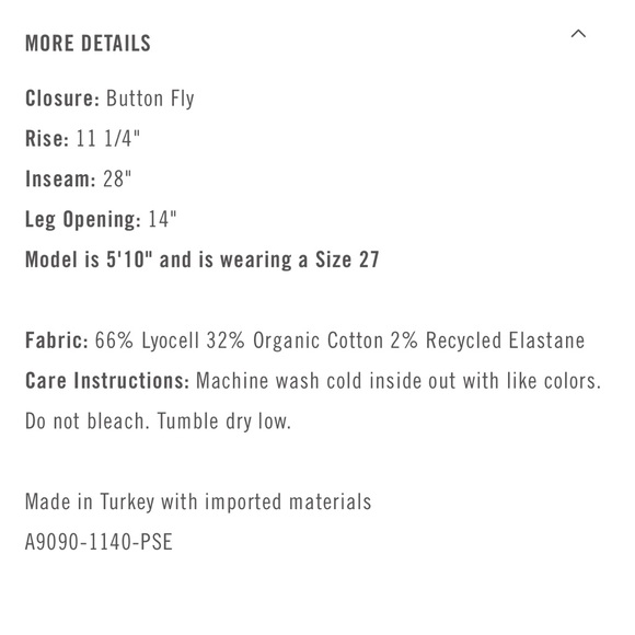 Agolde Riley High Rise Straight Jeans 26 - Picture 4 of 9